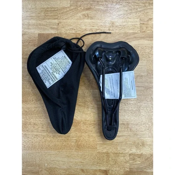 Replacement Velo Bike Seat W Schwinn Sport Bike Seat Cover Memory Foam - Picture 2 of 14